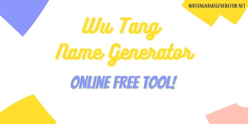 wu tang name generator
